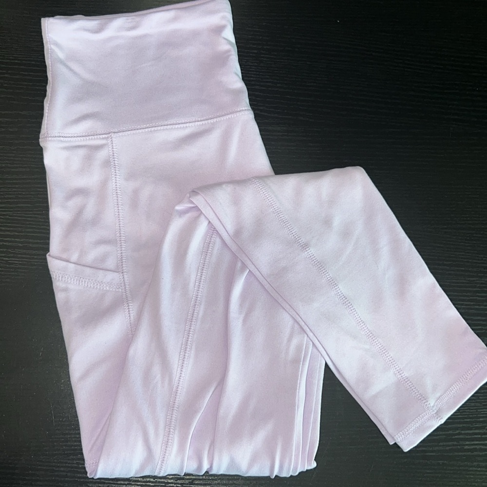 Lilac Purple Pocketed Leggings